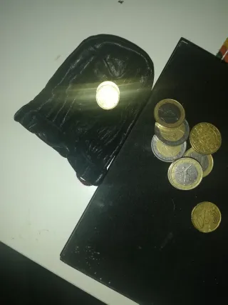 Monedero de cuero Judas