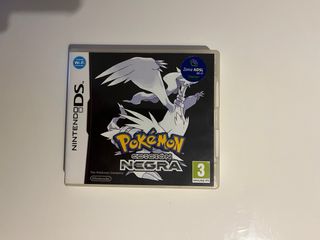 Pokémon Negro Nintendo DS Manuales y Caja