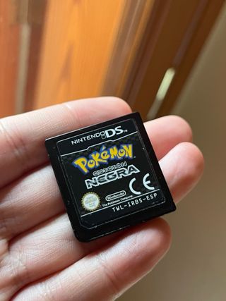 Pokémon Negro Nintendo DS Manuales y Caja