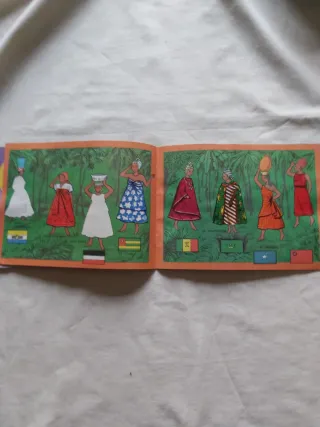 Álbum Colección Niña - Trajes Típicos