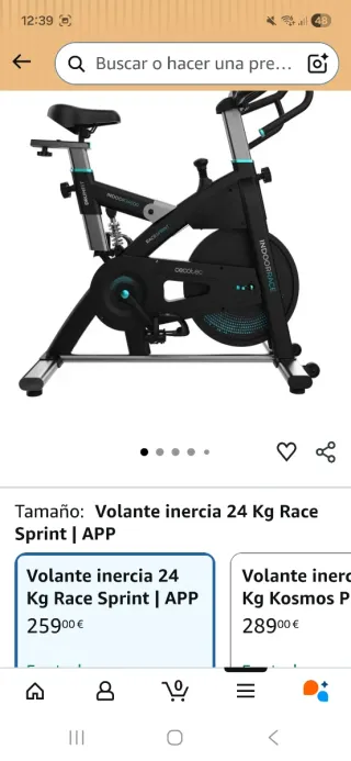 Bicicleta Estática Cecotec Indoor