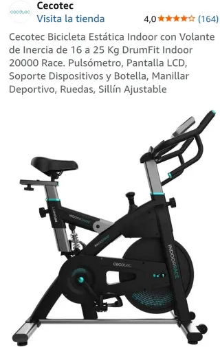 Bicicleta Estática Cecotec Indoor