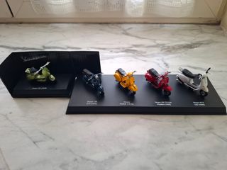 Modellini Vespa 5 pezzi