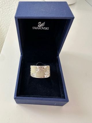 Anillo Swarovski Plata