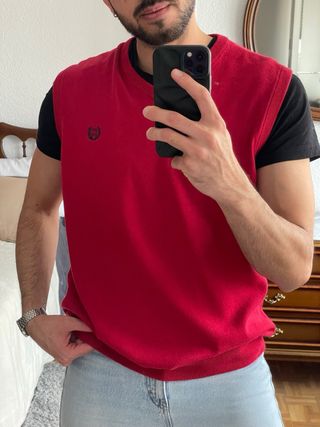 Chaleco Chaps Rojo Talla M