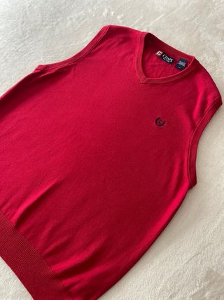 Chaleco Chaps Rojo Talla M