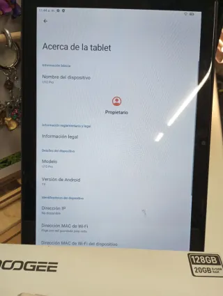 Tablet Doogee U9 Pro 128GB