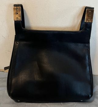 Bolso de piel negro