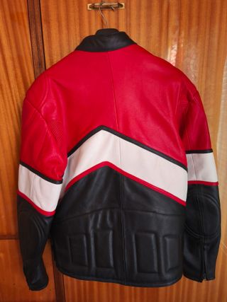 Chaqueta Cuero WEKA Hamburg Talla 56 Vintage Única