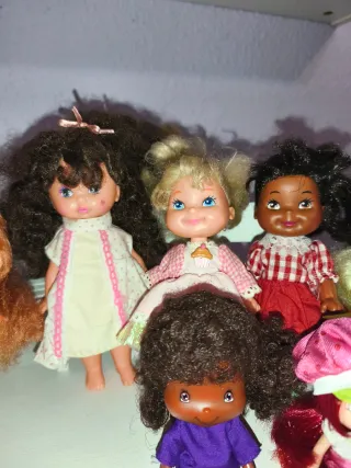 Lote Muñecas Antiguas Mattel y otras