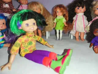 Lote Muñecas Antiguas Mattel y otras