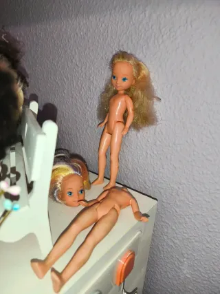 Lote Muñecas Antiguas Mattel y otras