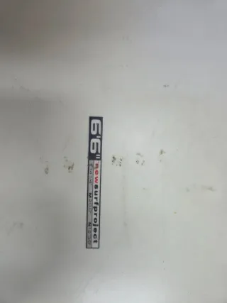 Tabla de surf NSP epoxy 6,6 con quillas FCS