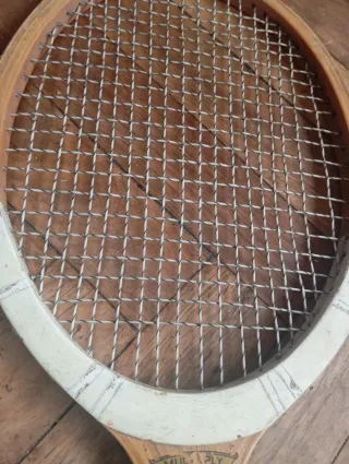 Raquetas de tenis y padel vintage madera