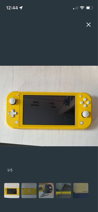 Nintendo Switch Lite Amarillo