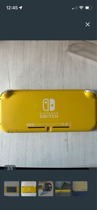 Nintendo Switch Lite Amarillo