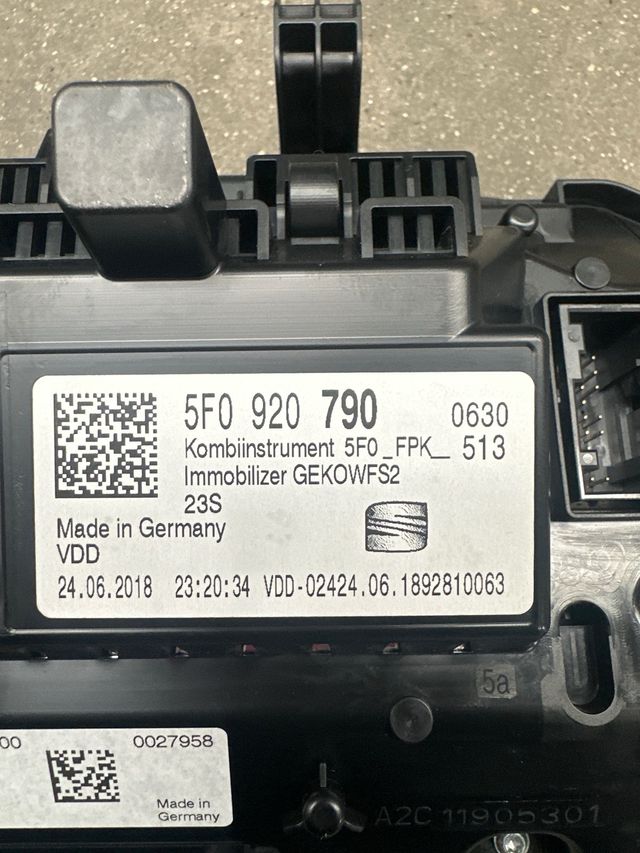 Cuadro Digital Virtual Cockpit Leon Cupra 5F