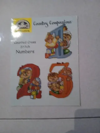Revista de punto de cruz  Numbers