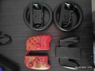 Nintendo Switch con juegos y accesorios