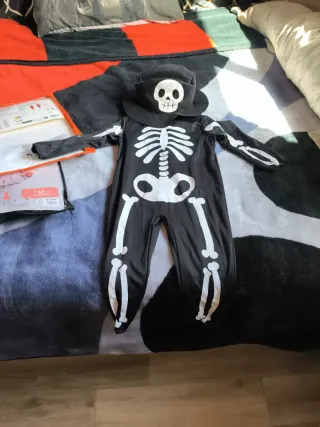 Disfraces Bebé Niño (Chef, Esqueleto y payaso)