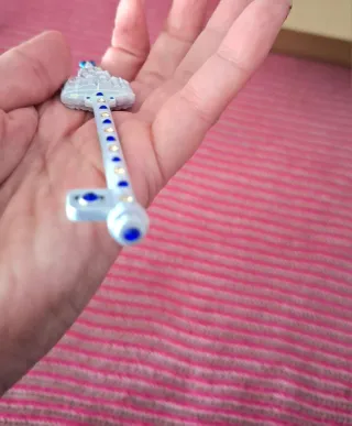 Ornamento Llave Disney Castillo Metálica