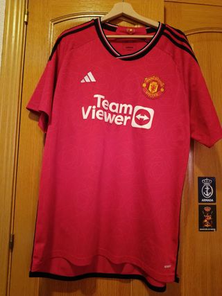 Camiseta Manchester United Adidas Roja