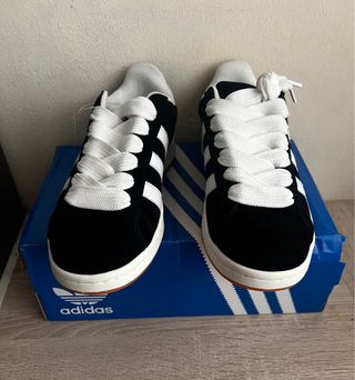 Adidas Campus Talla 41 Negro y Blanco