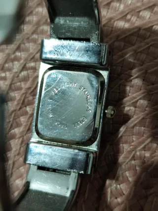 Lote 2 relojes con brazalete macizo