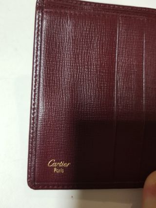 CARTERA DE PIEL ORIGINAL CARTIER NUEVA
