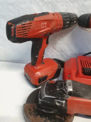 Hilti Taladro Percutor y Amoladora