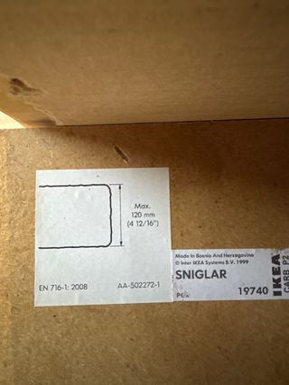 Parque cuna SNIGLAR IKEA