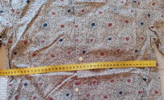 Camisa estampada hombre talla S