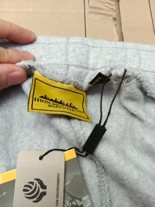 Pantalones de chándal grises para hombre