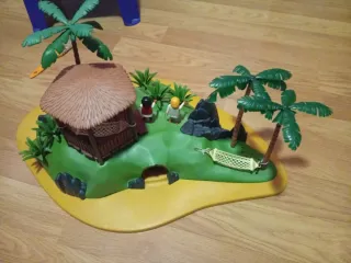 Isla Pirata Playmobil con Accesorios