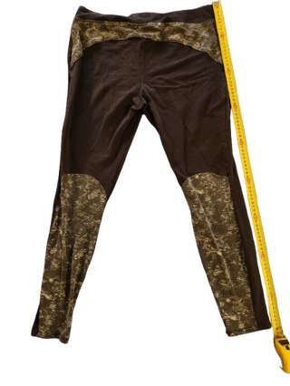 Leggings donna nero grigio