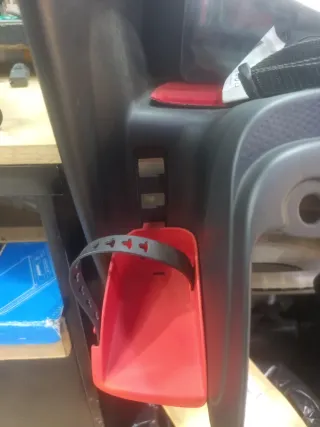 Silla portabebés para bici Polisport