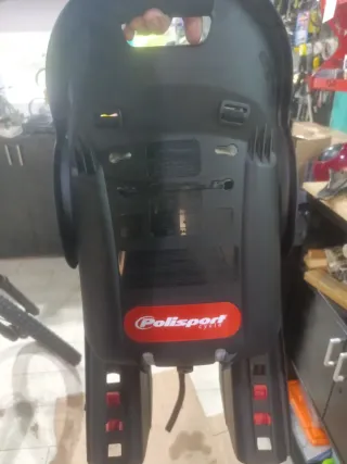 Silla portabebés para bici Polisport