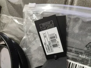 Pinko cintura originale pelle nera taglia M 85 cm