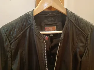 Chaqueta Piel Ovino Negra