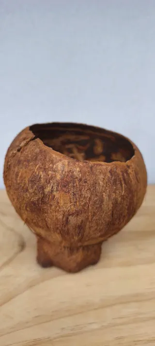 Ciotola in legno di cocco Santo Domingo 1992