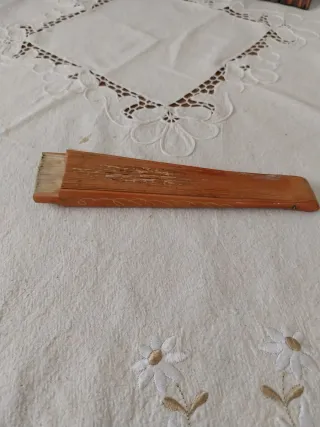 Abanico de colección pintado a mano