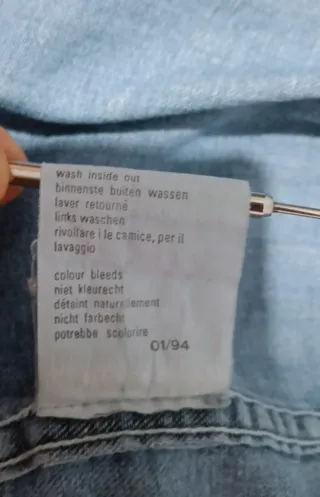 Camisa vaquera Lee Rider Talla XL