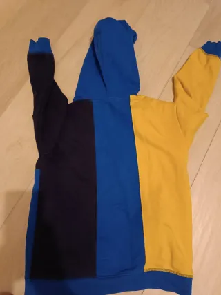 Felpa Guess ragazzo 10 anni color block