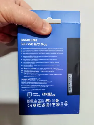 SSD M.2 Samsung 990 Evo Plus 1TB NVMe Sellado