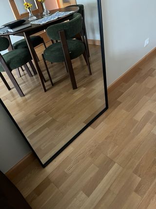 Espejo Arco Negro Metal