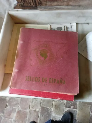 Álbum de sellos de España colección 1950 1968