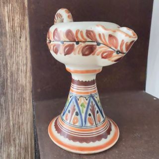 Lámpara de cerámica vintage Talavera