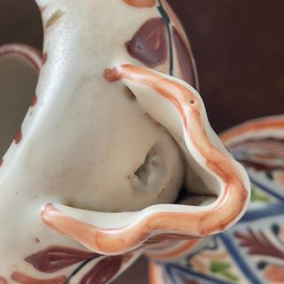 Lámpara de cerámica vintage Talavera