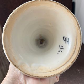 Lámpara de cerámica vintage Talavera