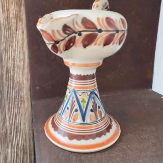 Lámpara de cerámica vintage Talavera